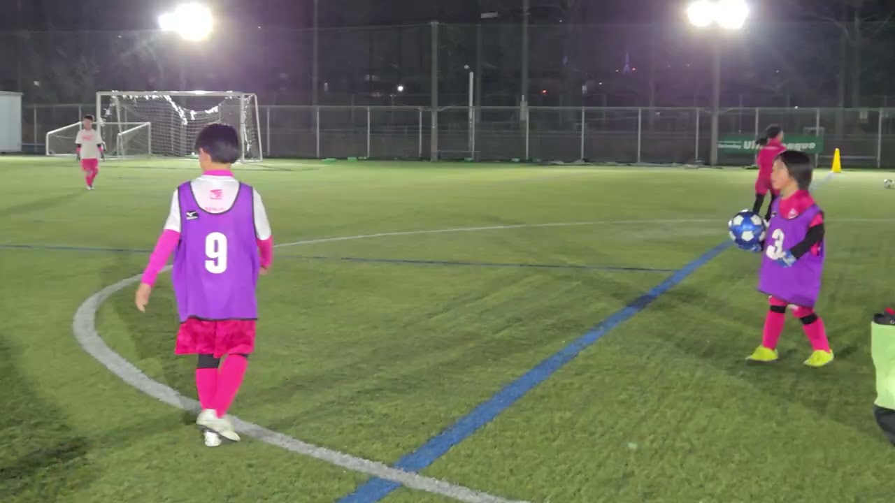 일본 전지훈련 메리트FC vs 바레이아FC 1쿼터