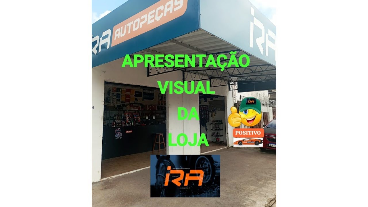 CONHECENDO MELHOR NOSSA LOJA, R A AUTOPEÇAS.