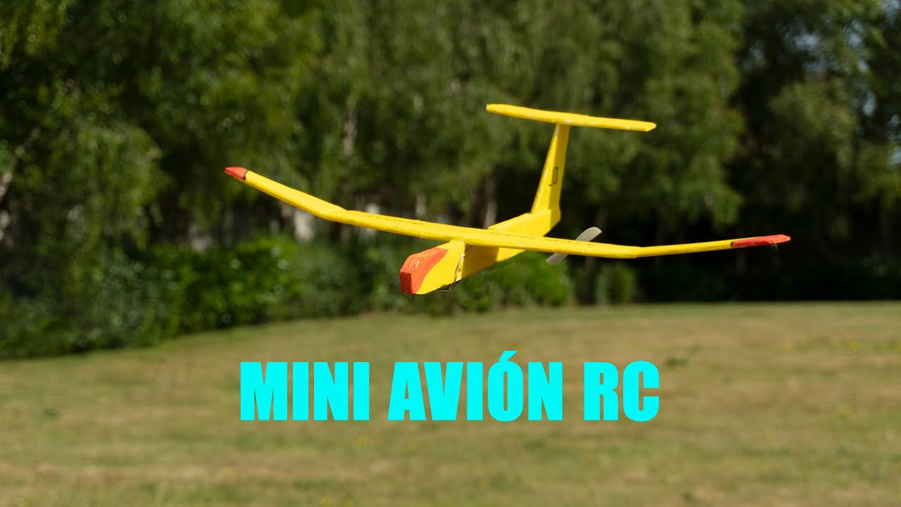 Mini avi&oacute;n RC super simple y divertido | Aeromodelismo para j&oacute;venes y ni&ntilde;os
