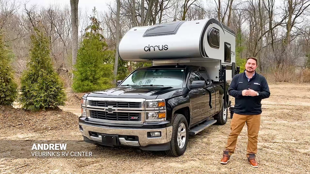 2021 nuCamp Cirrus 620 Truck Camper Half Ton For Sale | In Stock at @Veurinksrv in Michigan