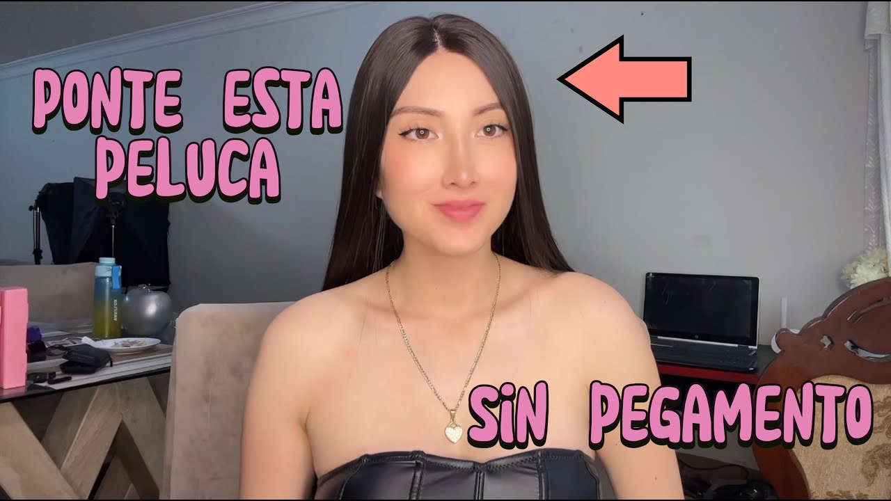 COMO PONER UNA PELUCA SINTETICA SIN PEGAMENTO // LACEFRONT GLUELESS // PELUCA CON RAIZ MOVIBLE