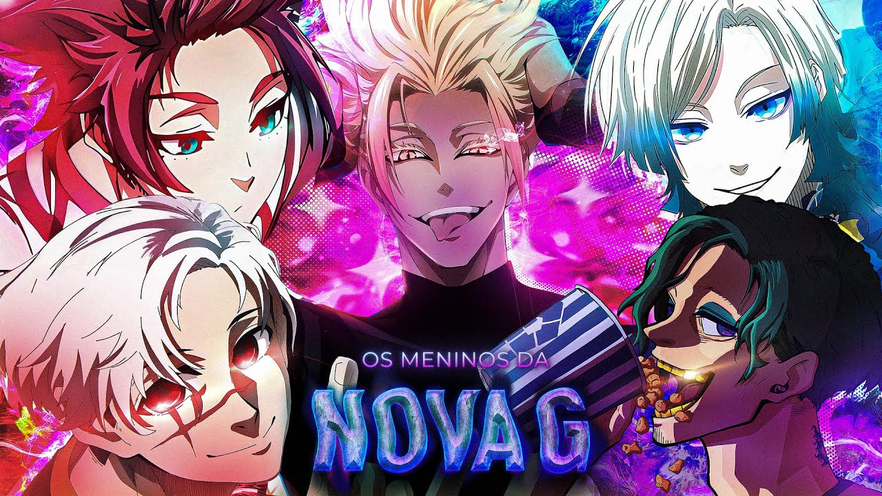 OS MENINOS DA NOVA G // BAGGUH x TRINITY x GEEDIX x RUKAS x MADXYY | Blue Lock