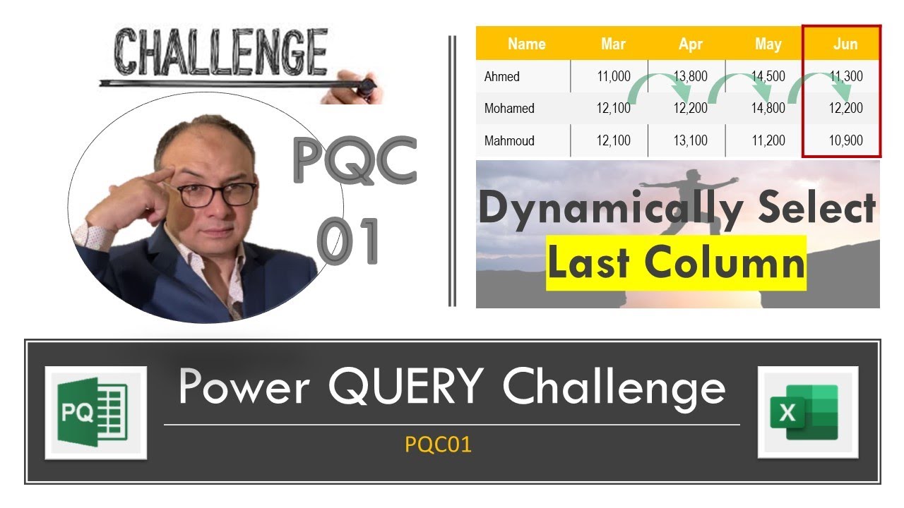 Power Query Challenge: Dynamically Select Last Column (PQC01)