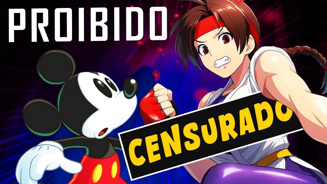 Censuras ABSOLUTAMENTE Bizarras nos Games