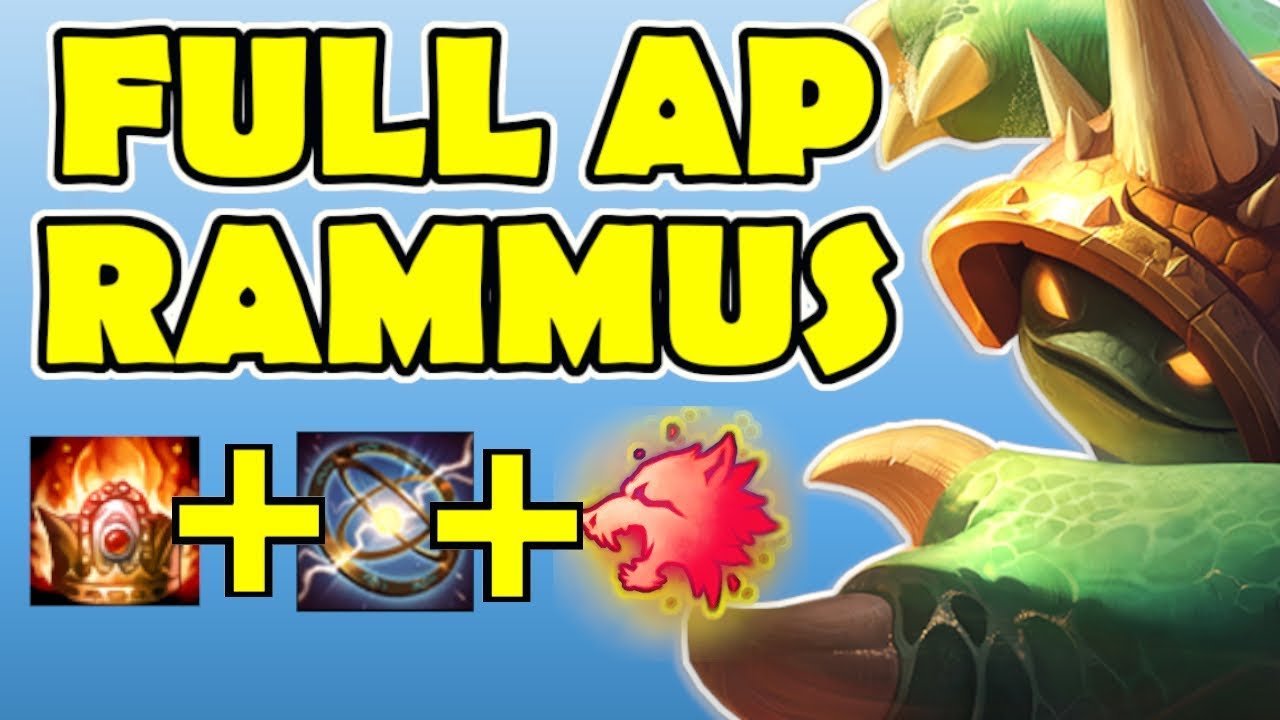 #1 RAMMUS WORLD PLAY AP RAMMUS ON SUPP | OP PICK CZY ZWYKŁY KIT ? #8