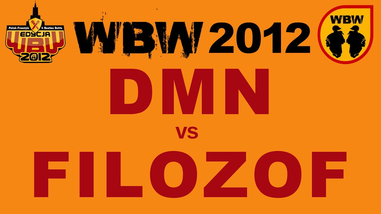 Filozof 🆚 Dmn 🎤 WBW 2012 el.2 (freestyle rap battle)