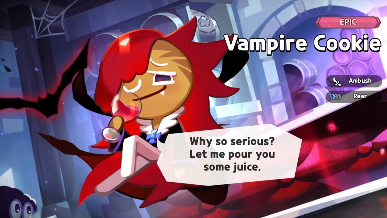 🍷 Vampire Cookie - Gacha Animation | Cookie Run Kingdom
