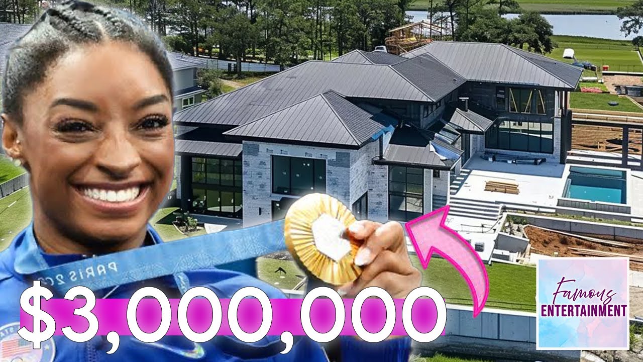 Simone Biles | Her NEW Multi-Million Texas Dream Home | House Tour 2024 UPDATE