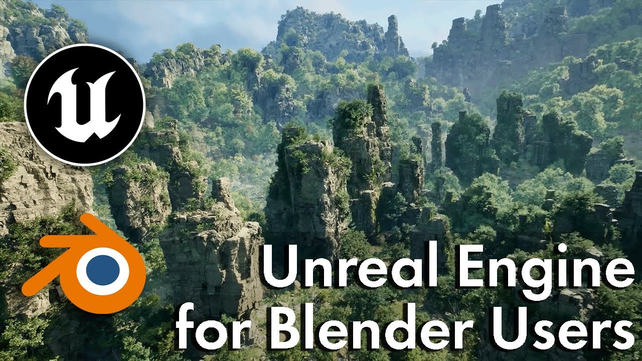 Изучите UNREAL ENGINE 5 как пользователь Blender | Всё, что вам нужно знать для начала работы