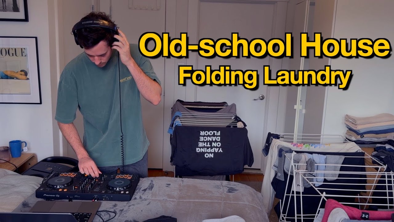 Old-School House Bangers Mix While Folding My Laundry | Louis Be