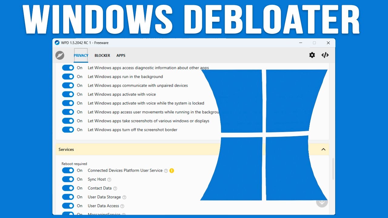 Zmodyfikuj i odciąż sw&oacute;j komputer za pomocą Panelu prywatności systemu Windows (WPD)