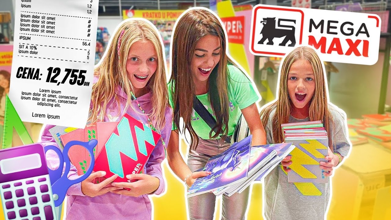 KUPUJEM FANU SVE ZA BACK TO SCHOOL **oduševila se**