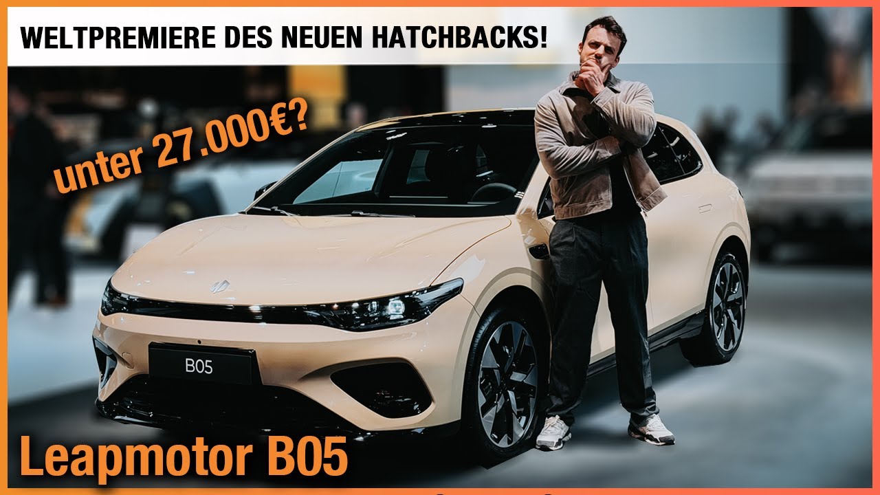 Leapmotor B05 im Test (2026) Weltpremiere des NEUEN Hatchbacks unter 27.000€! Review | Innenraum