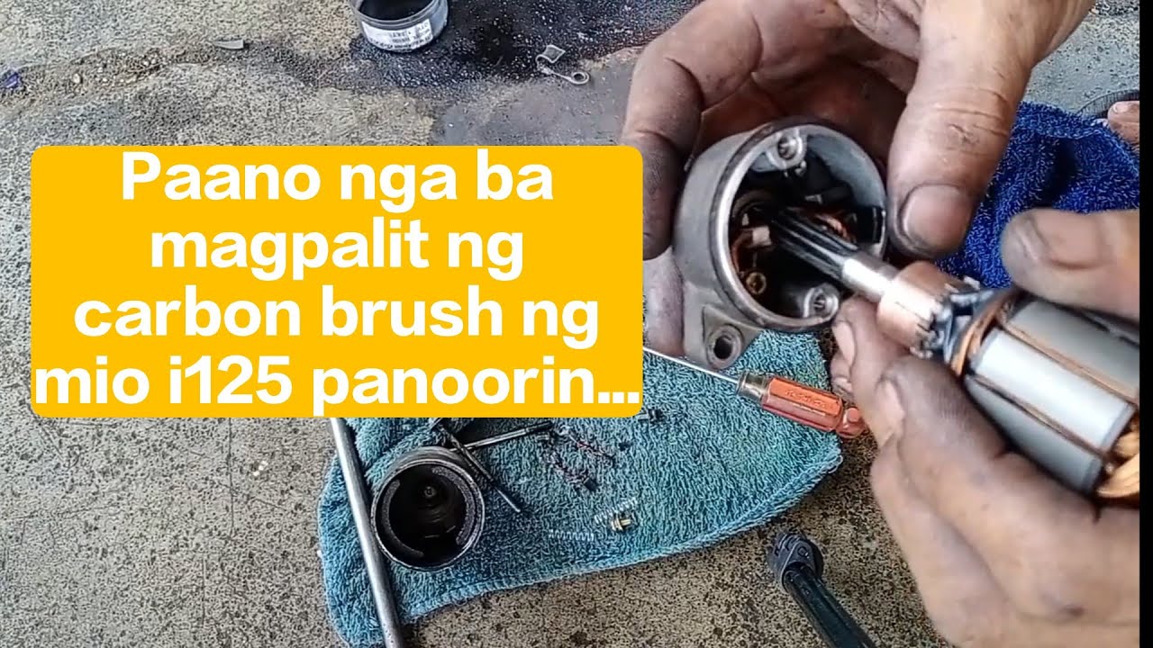 Paano nga ba magpalit ng carbon sa Mio i125 panoorin @riordanalcazar2025