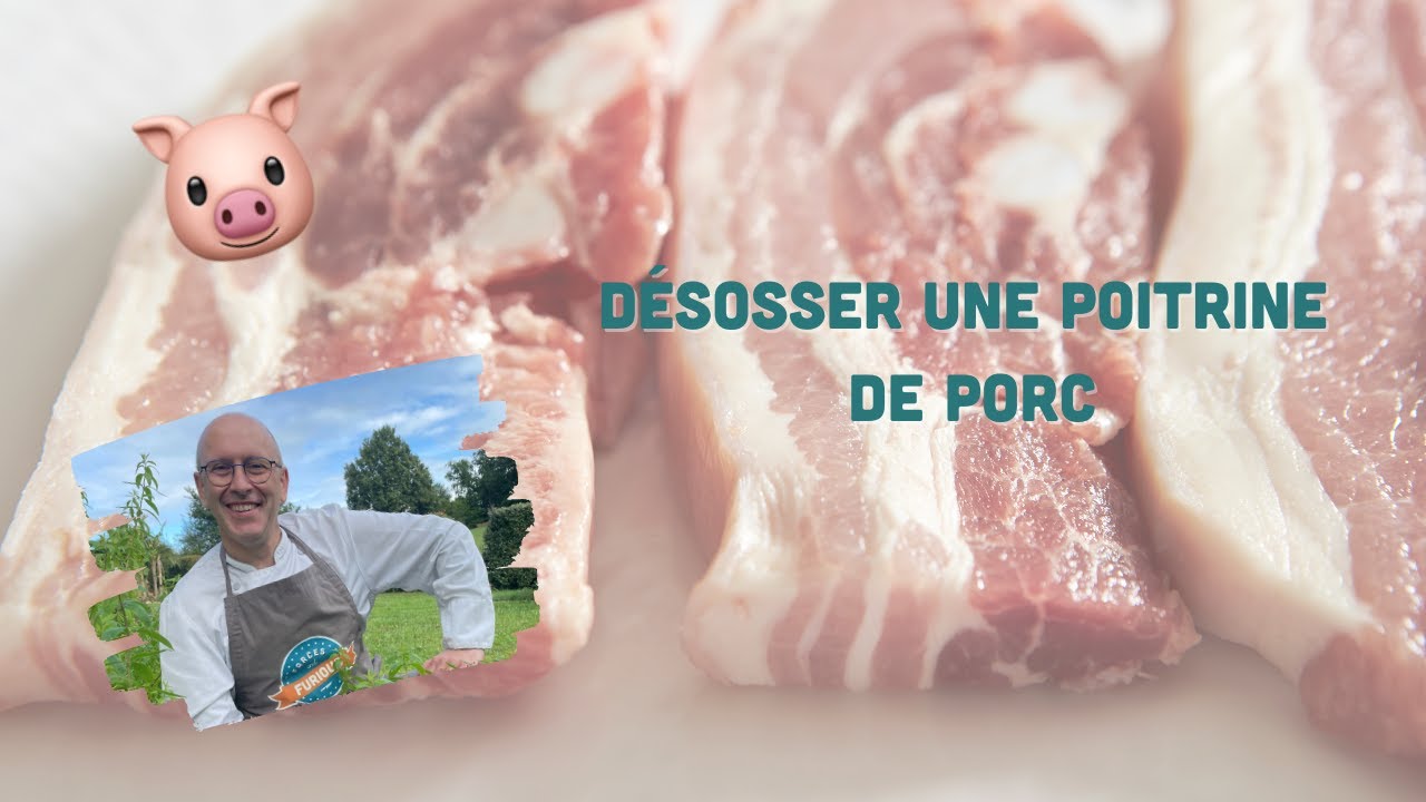 Désosser une POITRINE DE PORC | LES BASES