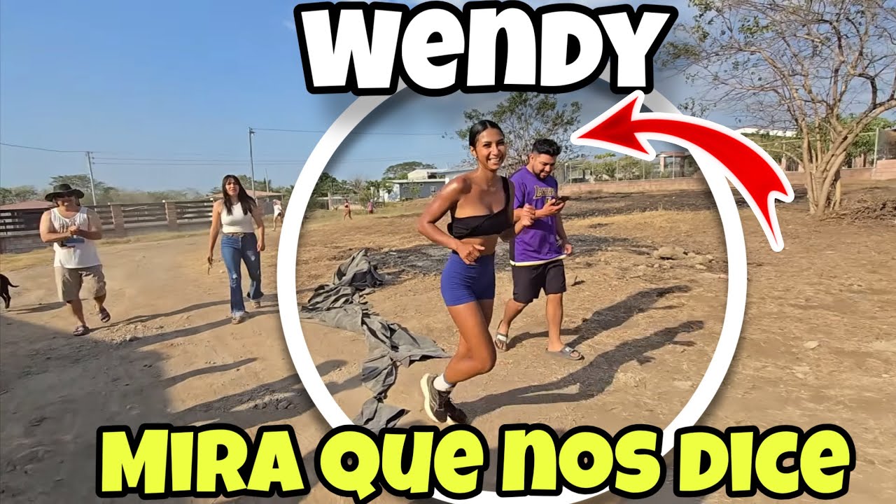 Miren A Quien Nos Encontramos En La Calle😱WENDY 4k