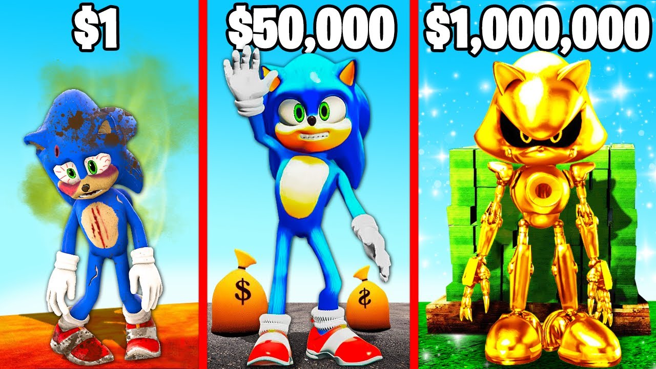 $1 to $1,000,000 SONIC in GTA 5