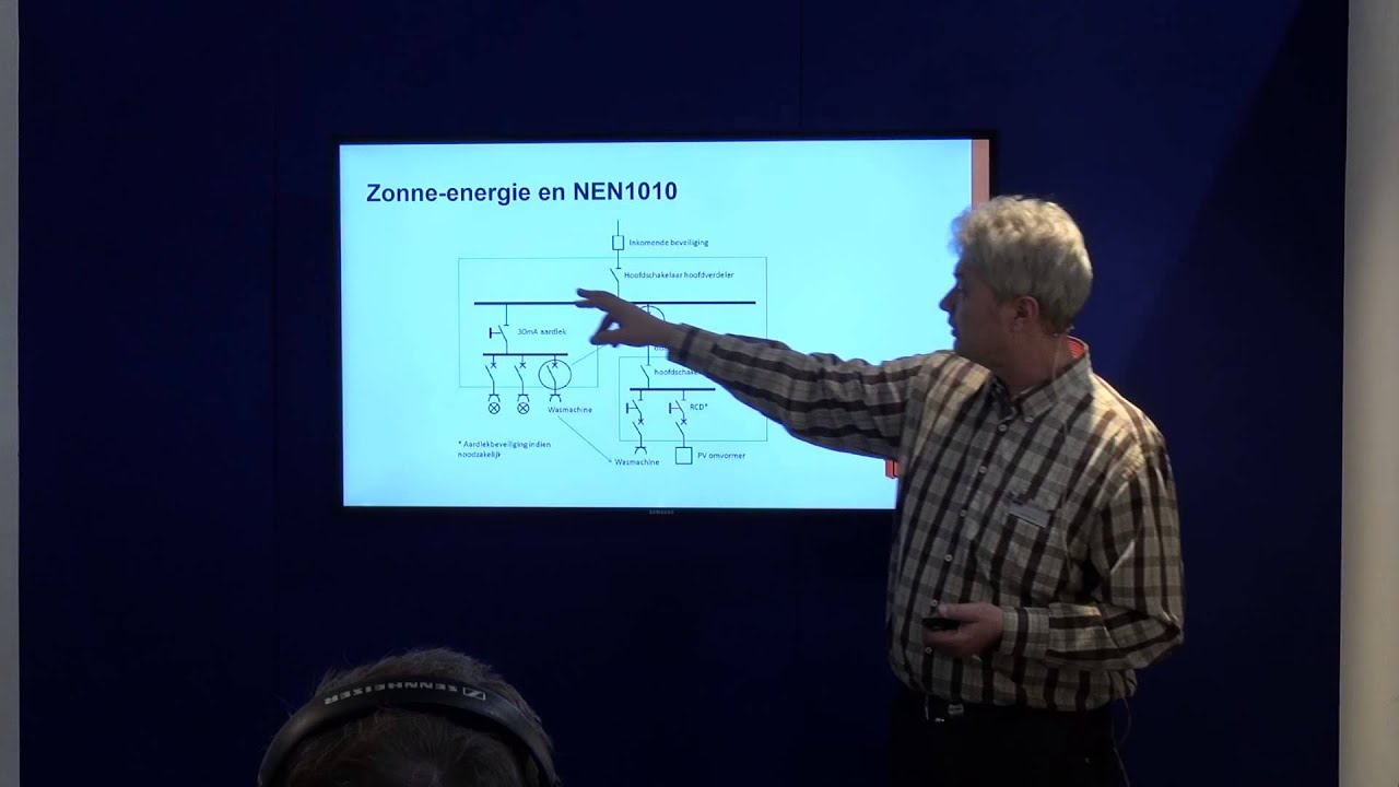 Zonnepanelen en NEN1010 door André Derksen van ISSO