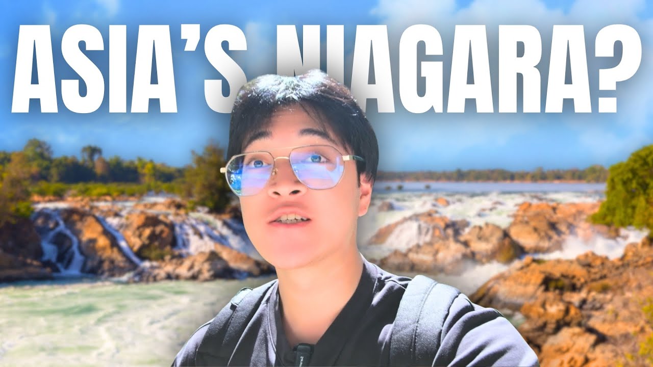 I Found the NIAGARA FALLS OF ASIA 🇱🇦 | HIDDEN Laos Adventure!