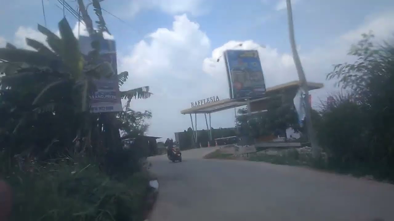 menuju perumahan victoria village babelan