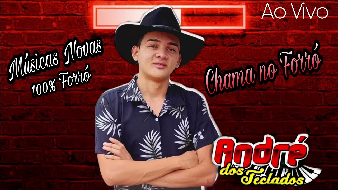 ANDRÉ DOS TECLADOS MÚSICAS NOVAS. 100% FORRÓ