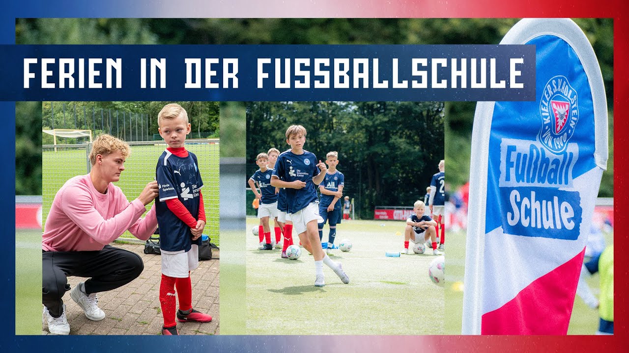 Ferien in der Fußballschule | Die Feriencamps von Holstein Kiel ⚽️