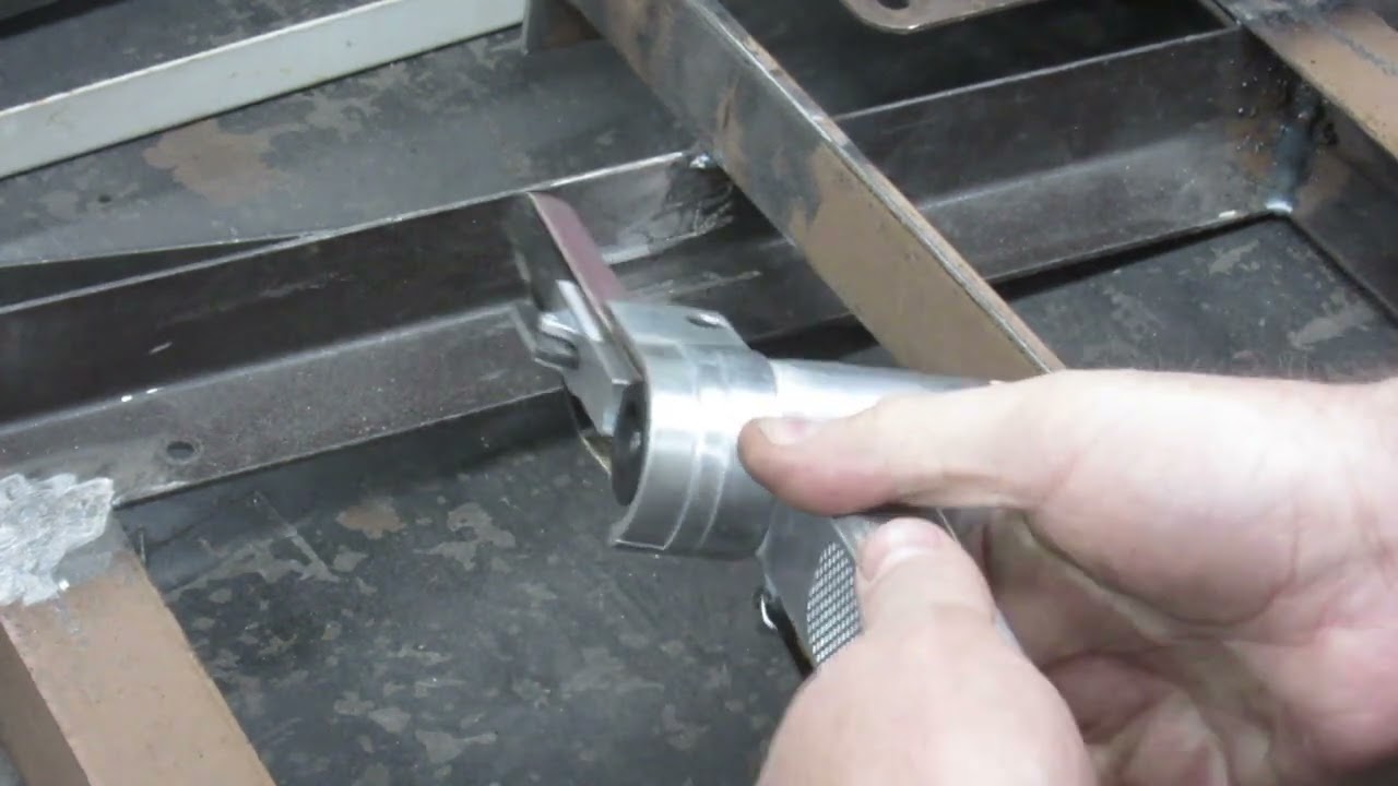 HARBOR FREIGHT FINGER BELT SANDER TESTING