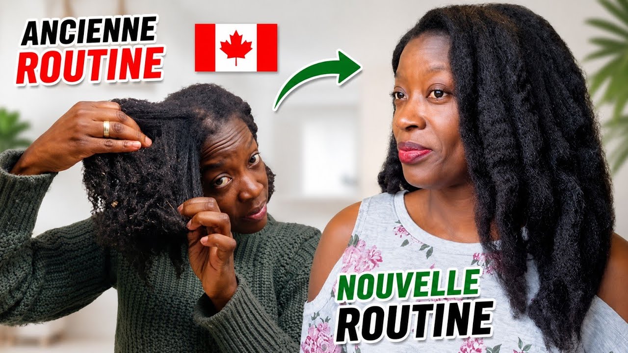 CHEVEUX CRÉPUS LONGS: j'ai enfin trouvé la routine qui fonctionne | stop casse et chutes