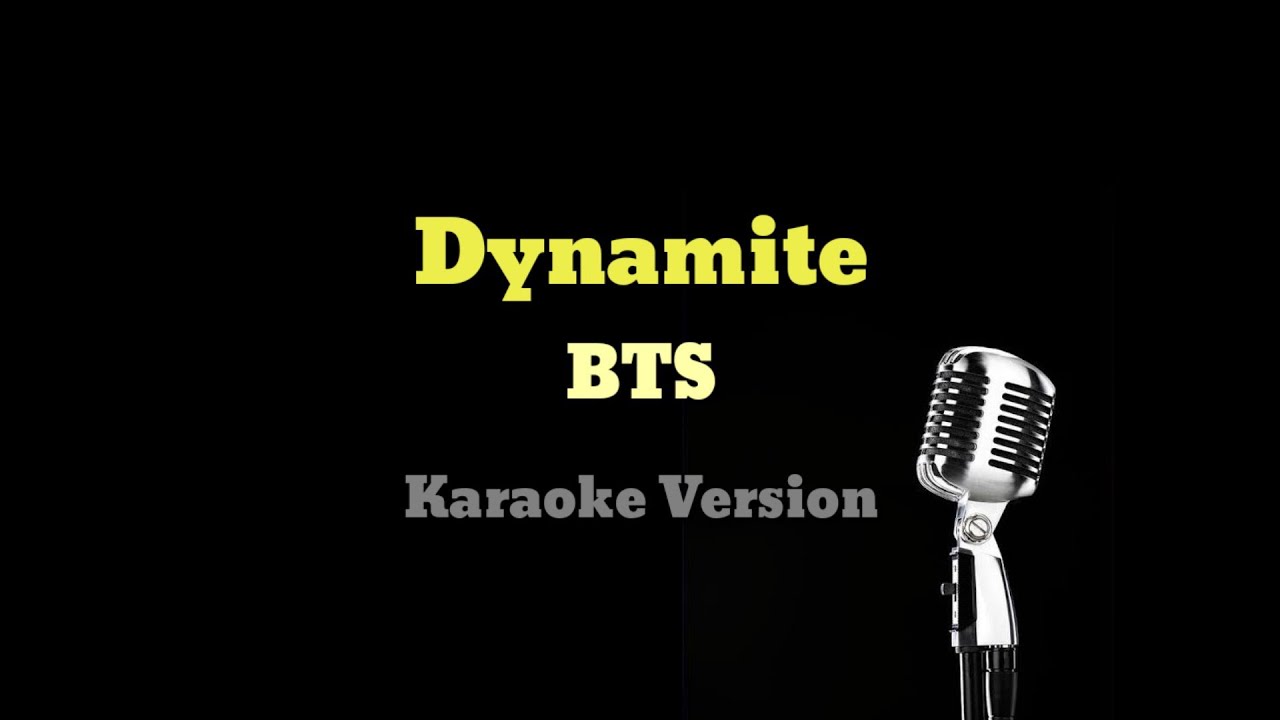 BTS - Dynamite (Karaoke)