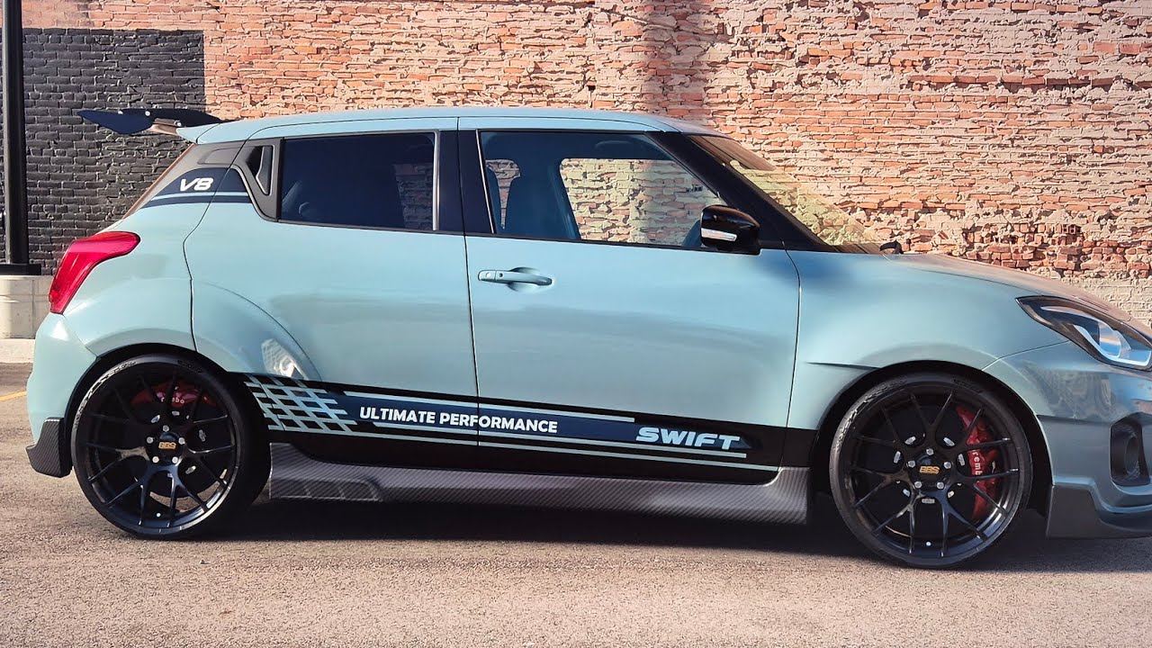 367 km/u with a Suzuki Swift Sport 2.7 V8 Turbo on the Nordschleife 🏁