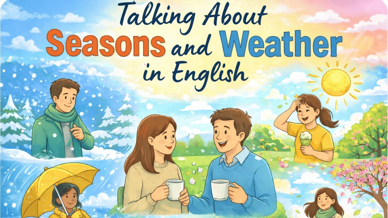 Talking About Seasons and Weather in English | Speaking Practice for Beginners