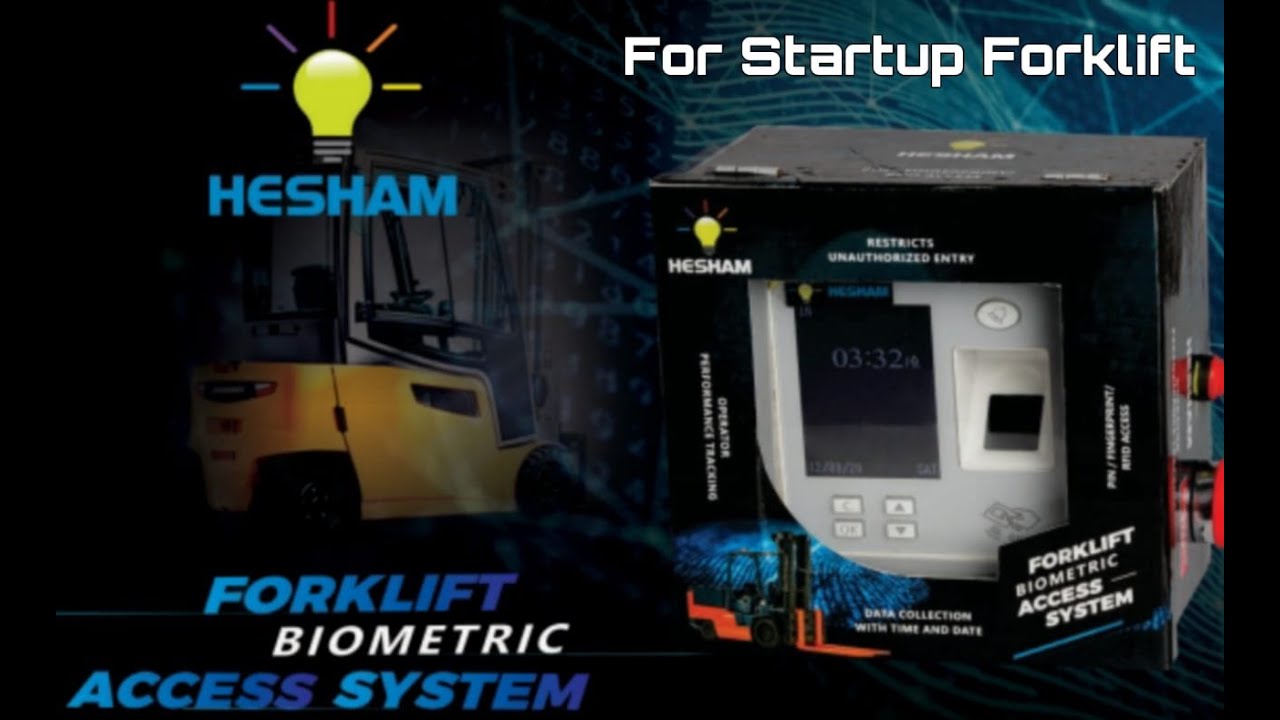 HIS FLWS 023 Forklift Biometric Access Control System फोर्कलिफ्ट बायोमेट्रिक एक्सेस कंट्रोल सिस्टम