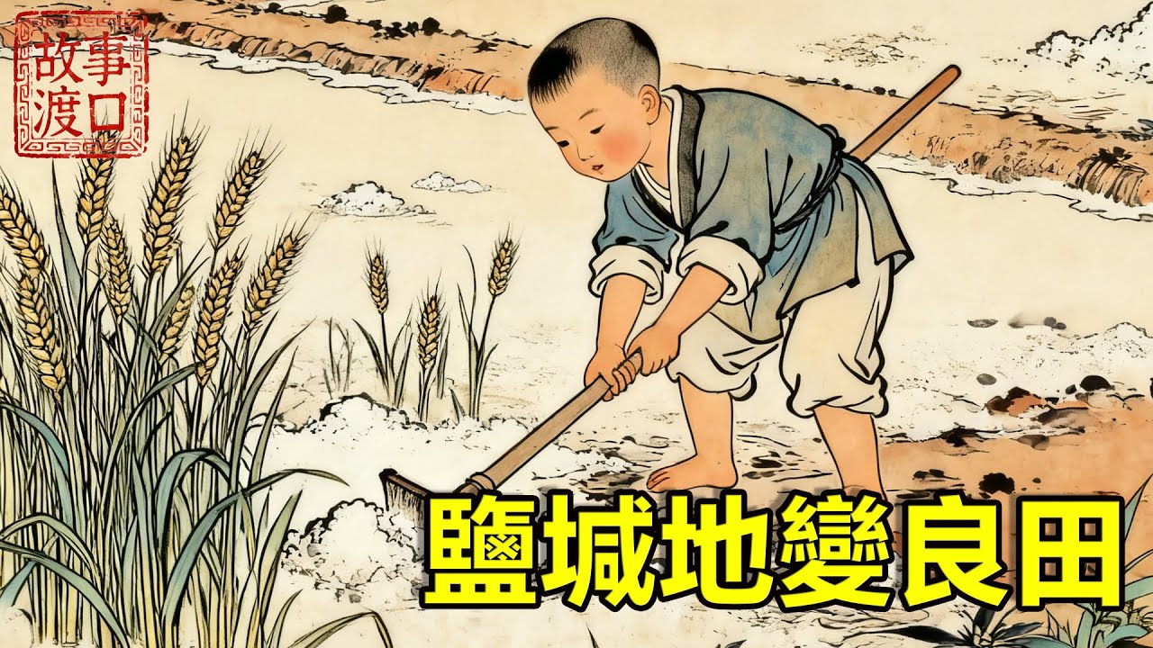 兄弟分家，兄長強占良田家產，只給癡傻幼弟一片貧瘠鹽堿地。傻弟弟堅持種地，終於摸索出治堿之法，反成一方種糧大戶，饑荒來臨，兄長反而上門乞食！【故事渡口】#民間故事 #故事分享 #故事