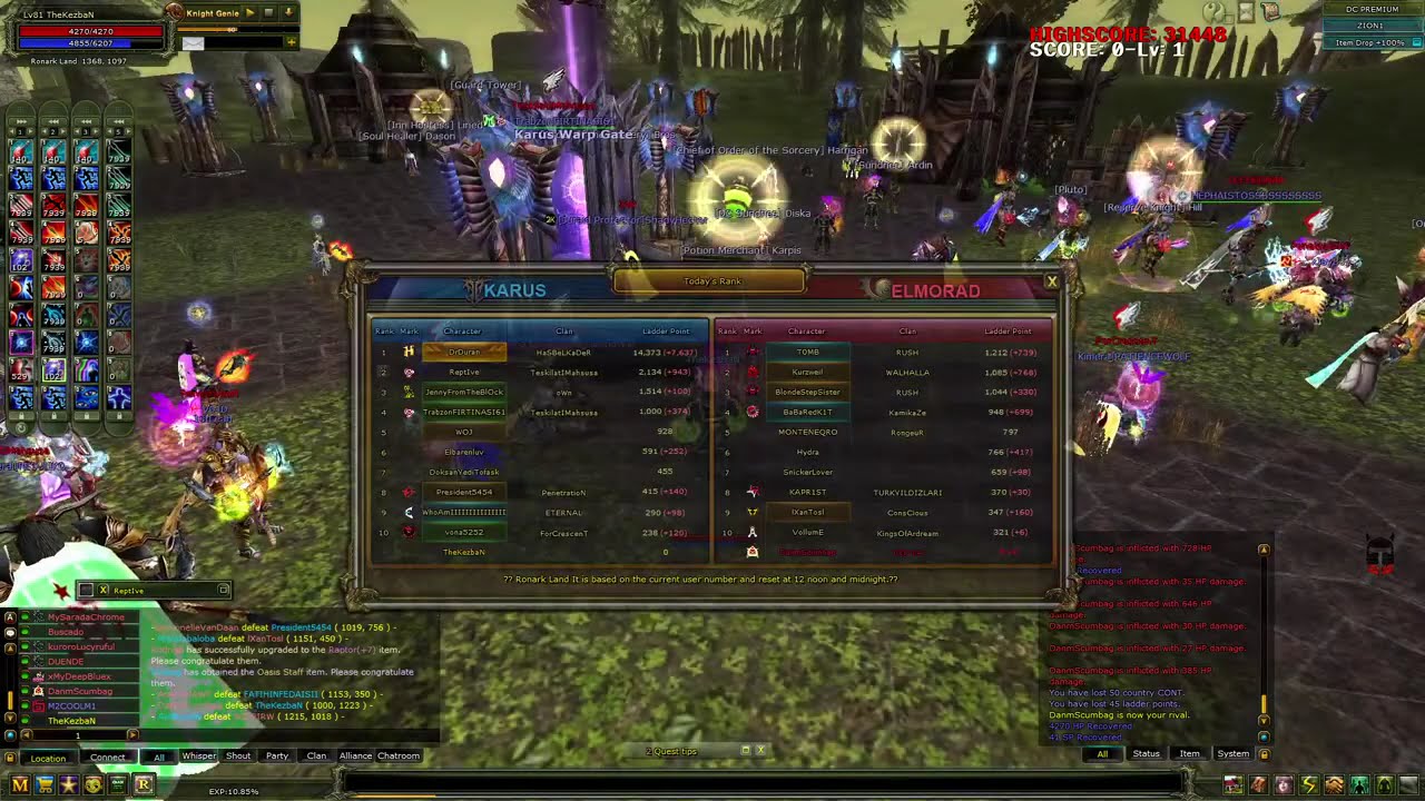 Knight online SteamKO DC pre kırdım farmdayım