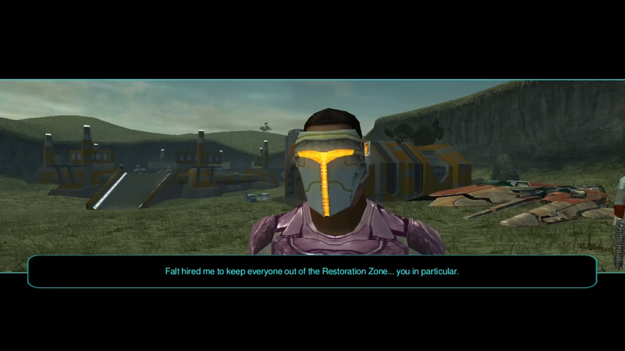 Swkotor 2 Walkthrough part 11 Into the military base