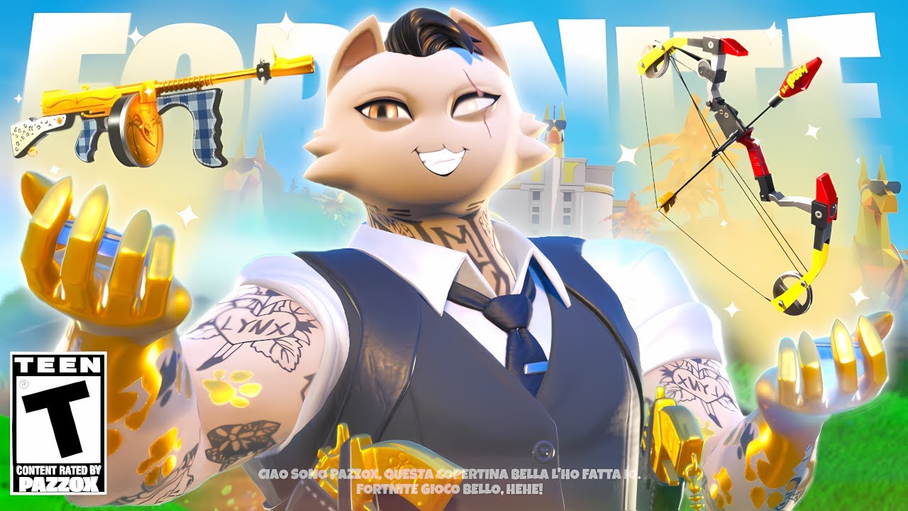 PRENDO TUTTE LE ARMI DEI BOSS SU FORTNITE REMIX Capitolo 2