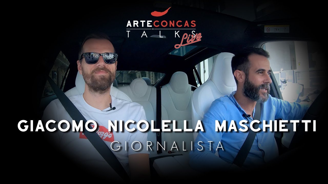 GIACOMO NICOLELLA MASCHIETTI - Intervista- ArteConcasTALKS Live on Tesla / ArteConcas