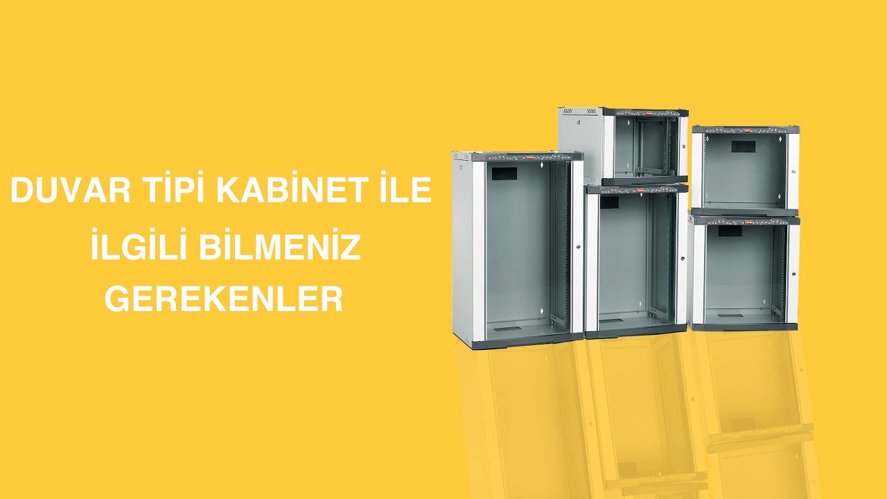 Duvar Tipi Rack Kabinet Hakkında Bilmeniz Gerekenler