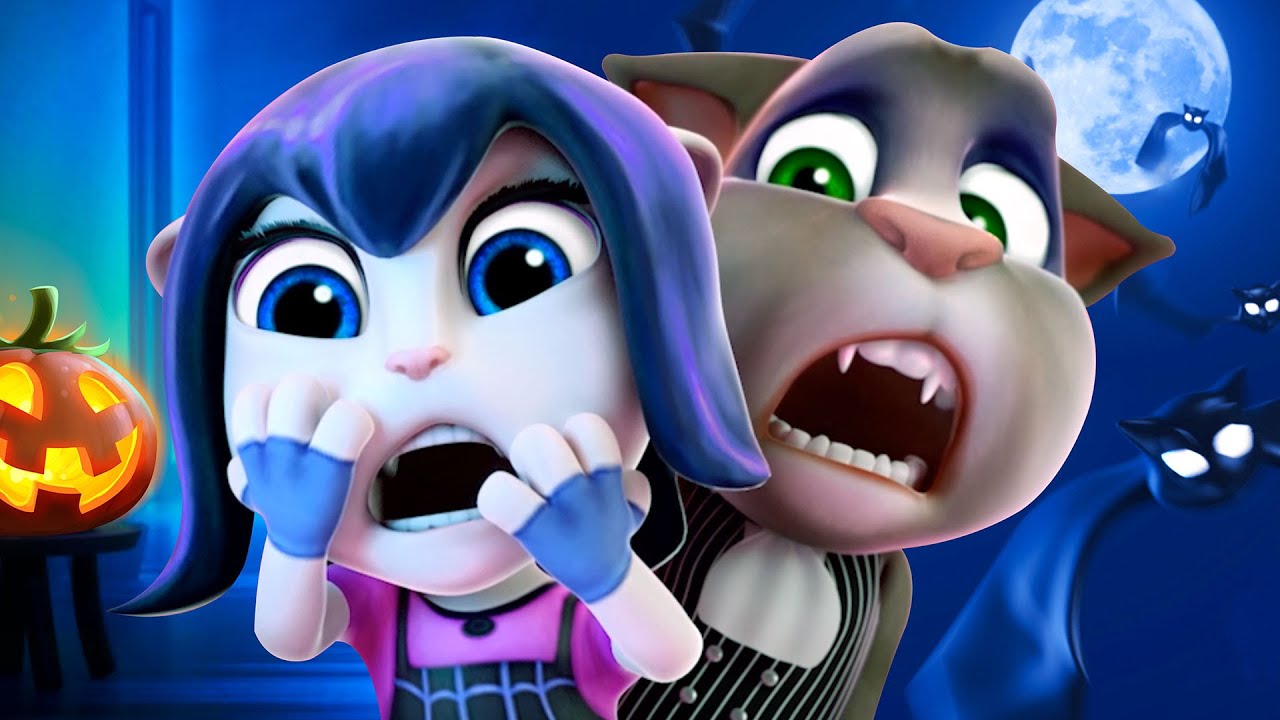 Talking Tom | Casa embrujada | Episodio 147 ⭐ Súper Toons TV - Aprender y Jugar