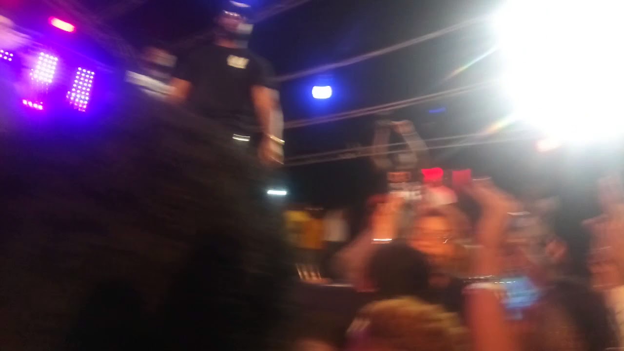 Concert Damso a Abidjan.