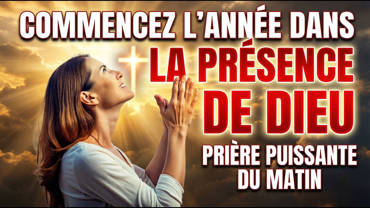 🙏 Pri&egrave;re Puissante du Matin   Nouvelle Ann&eacute;e 2026 | Commencez l'Ann&eacute;e dans la Pr&eacute;sence de Dieu