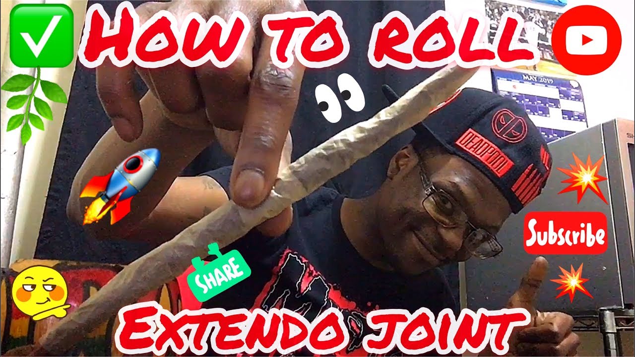 HOW TO ROLL EXTENDO JOINT (2 Joints long)5 grams (Expert)