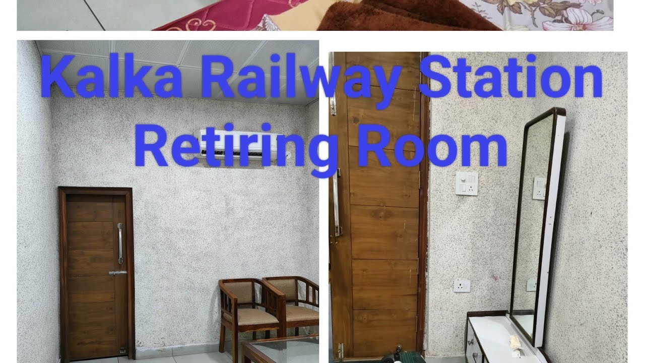Kalka Railway Station: Retiring Room: #review #travel #vlog