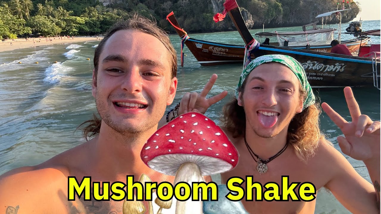 Mushroom Trip on Magical Beach in Thailand