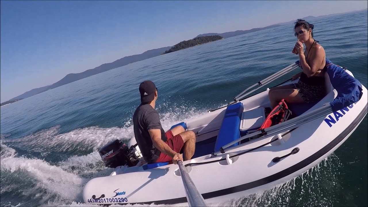 Bote Sboat 335 Polietileno com motor Mercury 15HP