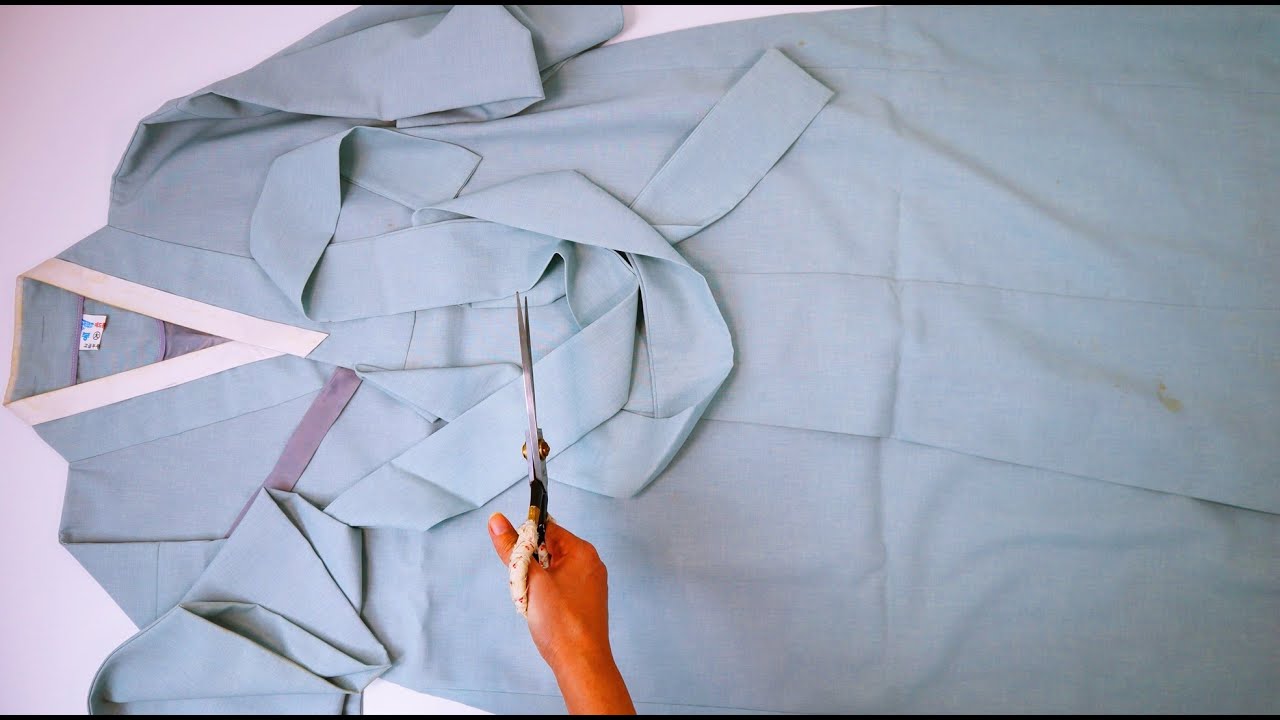 25년된 남자 한복의 재활용/Recycling 25-year-old men's hanbok/두루마기 재활용하기