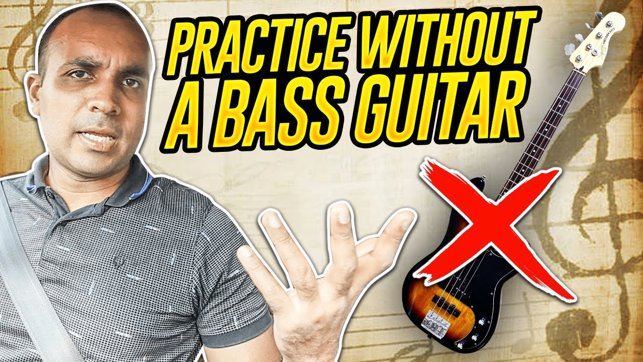 How to practice bass without a bass (Hindi)
