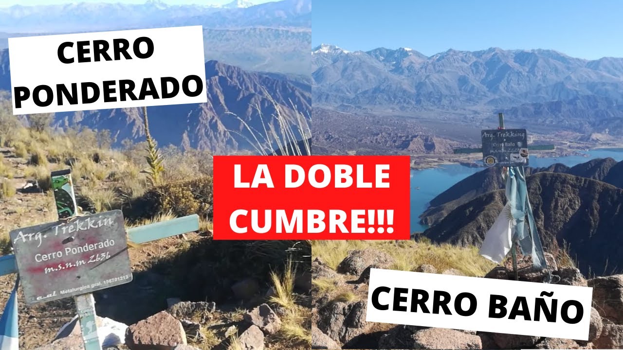 Cerro Baño y Cerro Ponderado l CACHEUTA, MENDOZA 2021