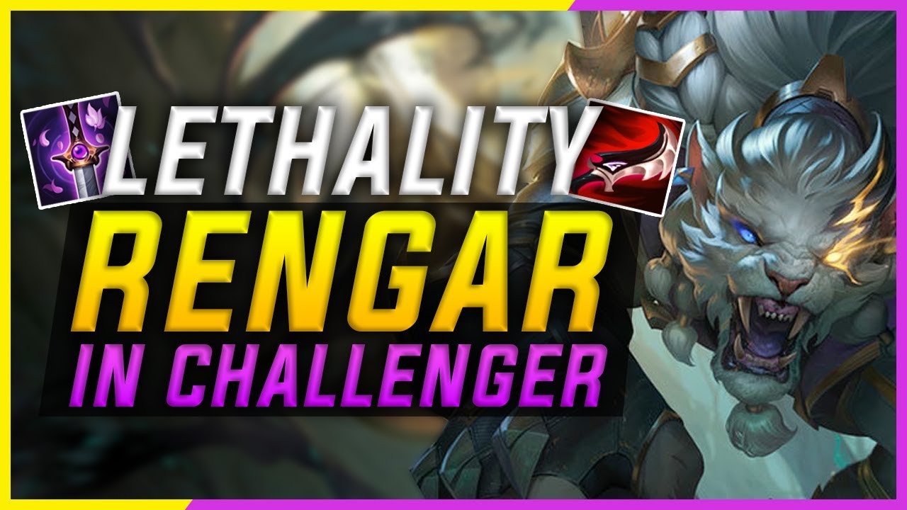 RENGAR 1v9 In CHALLENGER [Lethality Build]