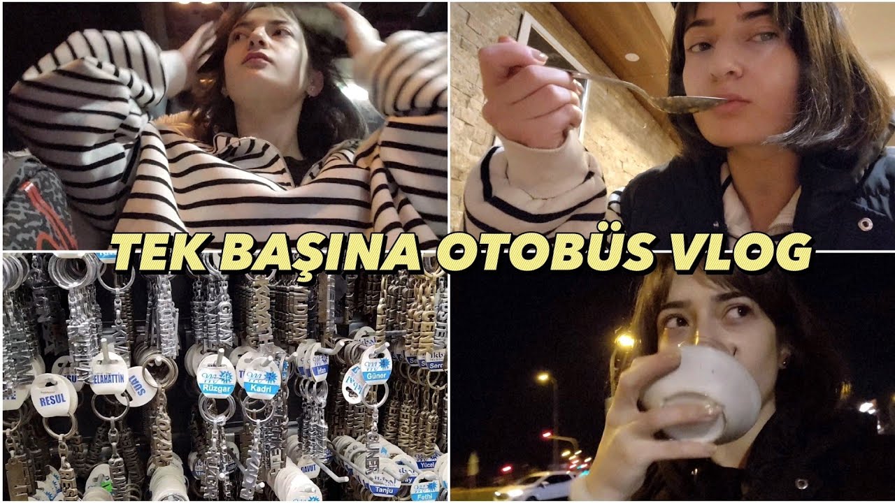TEK BAŞINA 15 SAATLİK OTOBÜS VLOG ! | Sessiz Vlog, Kuşadası